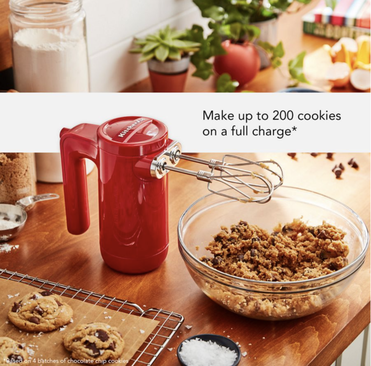 Kitchenaid Kitchenaid Empire Red 7-speed Cordless Hand Mixer