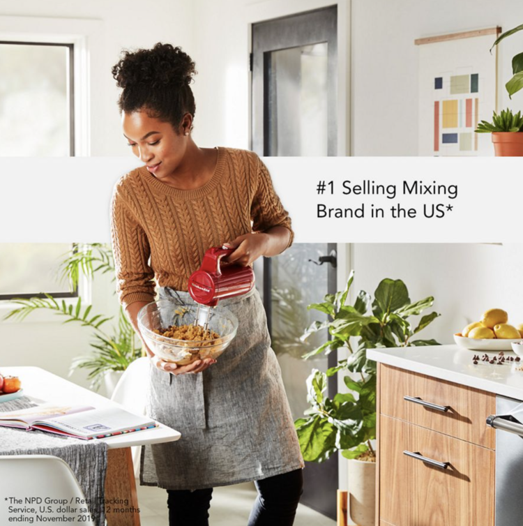 Kitchenaid Kitchenaid Empire Red 7-speed Cordless Hand Mixer