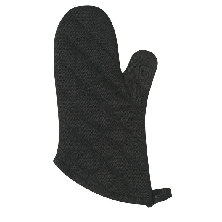 Black Oven Mitt