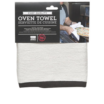 White Oven Towel