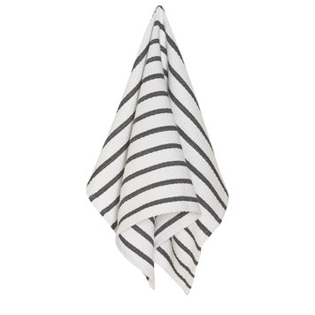 Black Basketweave Dishtowel