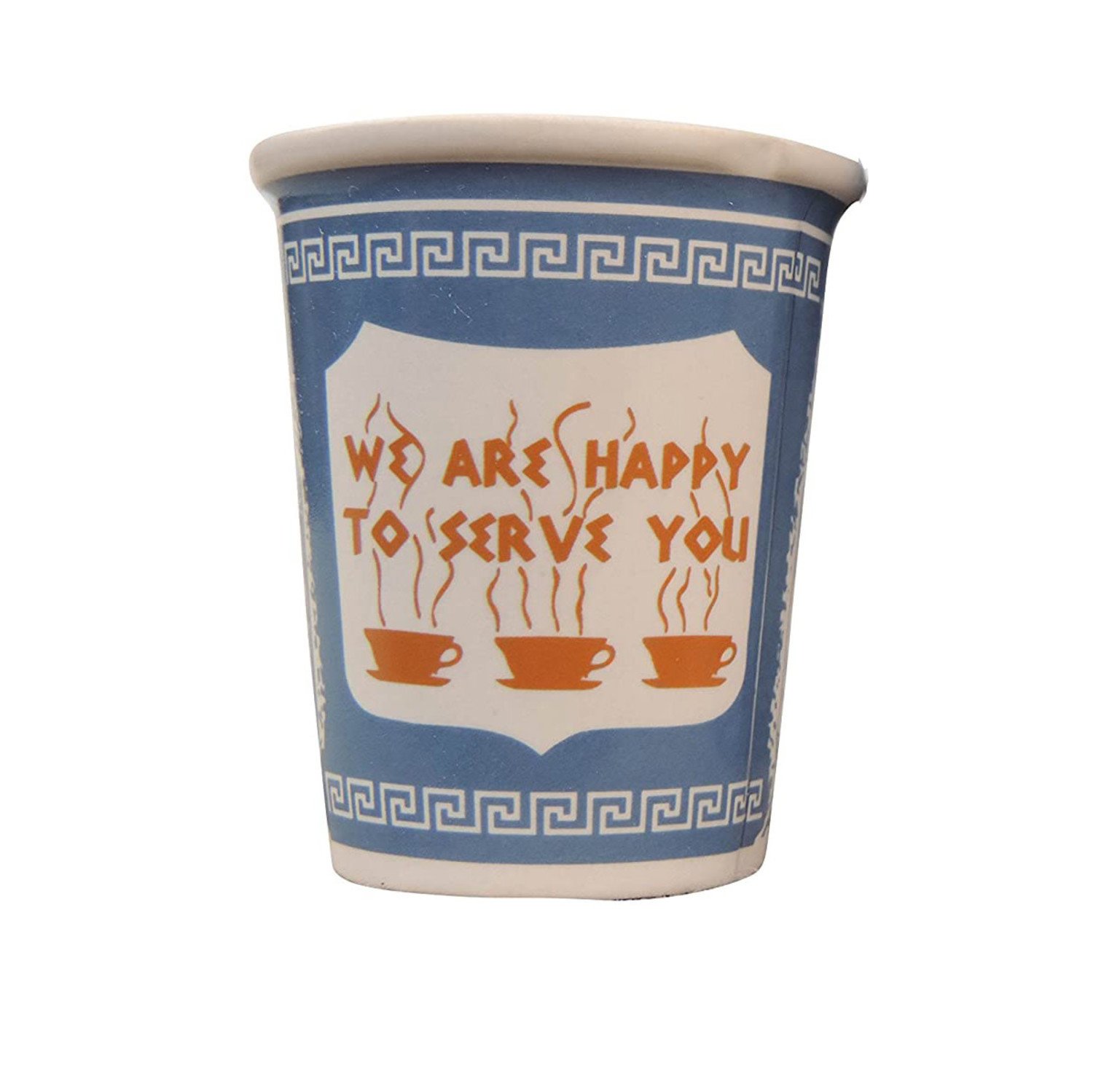 Authentic NY City Ceramic Greek Coffee Cup (10 ounces)