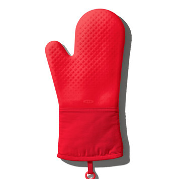 OXO Jam Red Silicone Oven Mitt