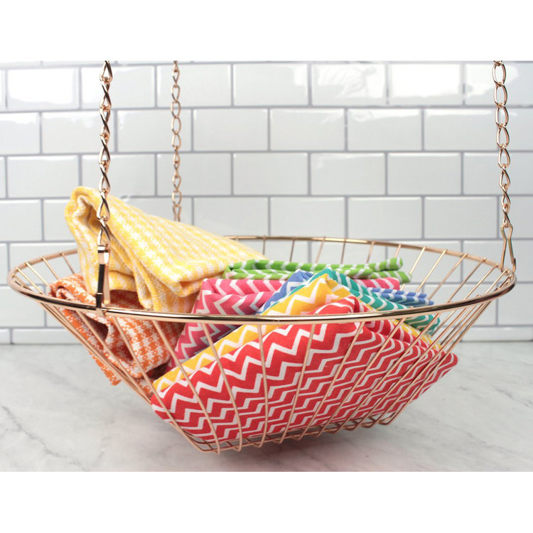 Copper Hanging Baskets