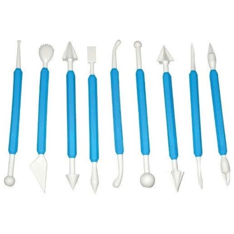 Ateco 9 Piece/18 Shape Sculpting Tool Set