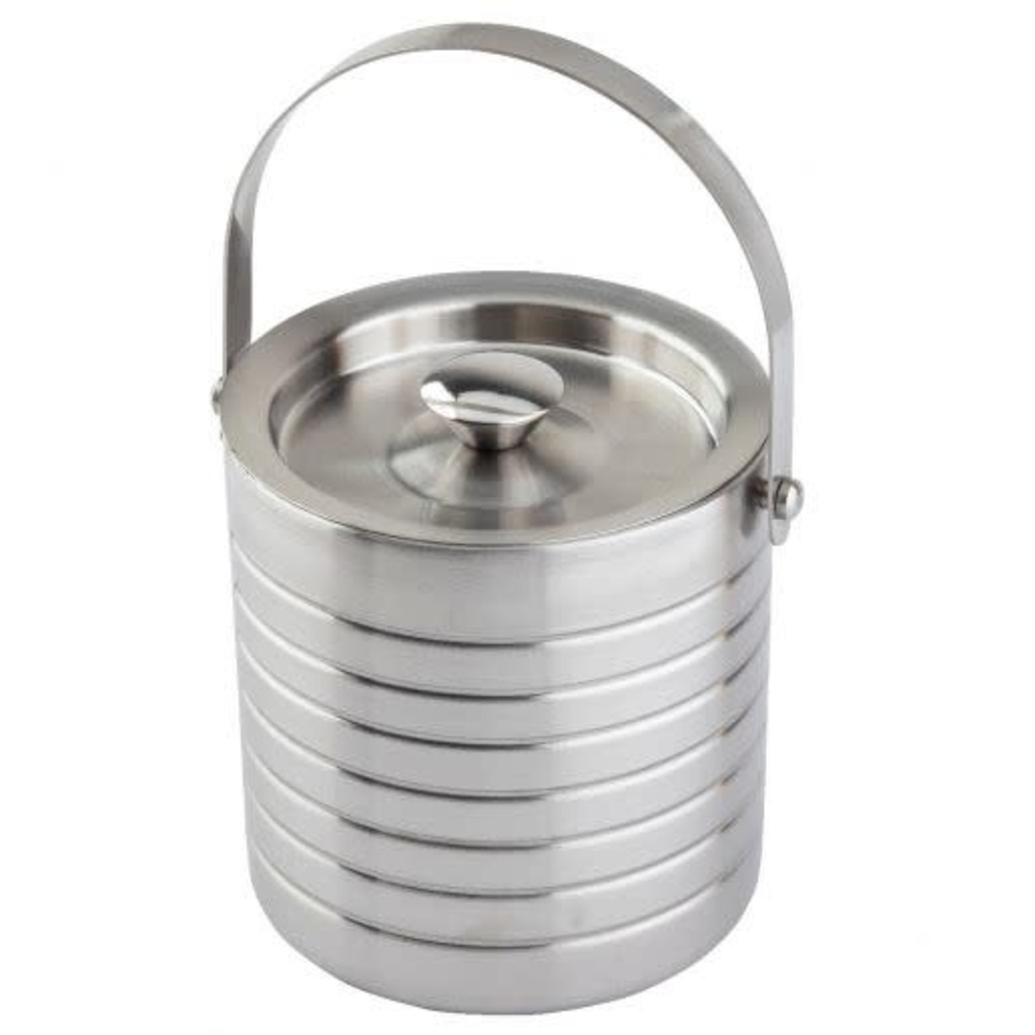 Galvanized Ice Bucket with Scoop and Lid - Whisk