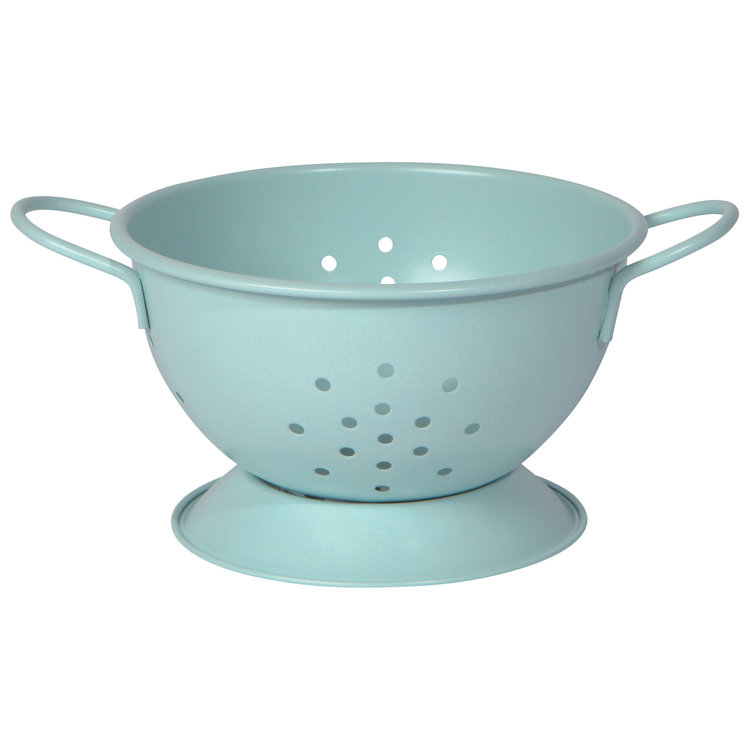 Robin’s Egg Blue Colander, 1qt