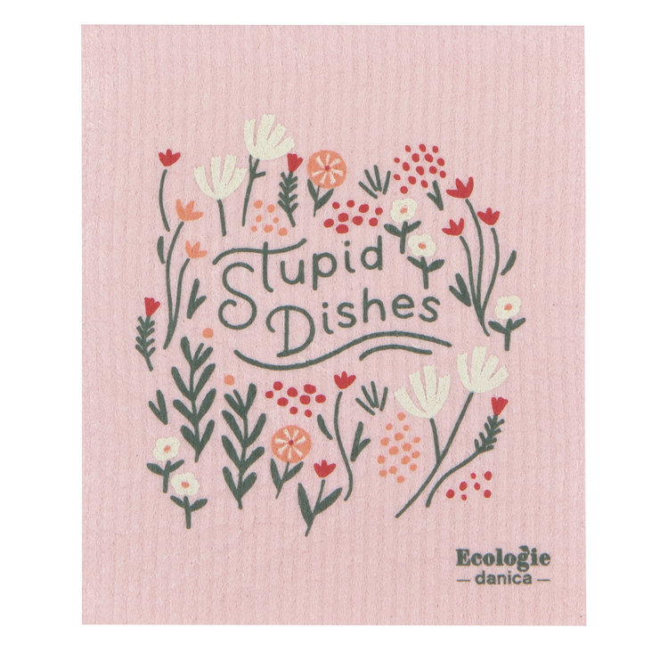 Stupid Dishes Cellulose Dishcloth