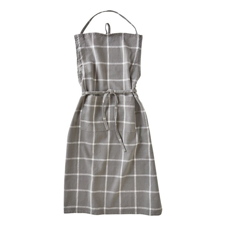Grey Classic Slub Apron