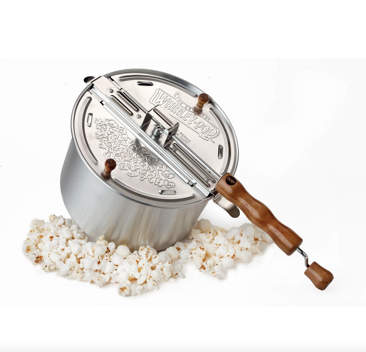 Silver Whirley-Pop™ Popcorn Maker - Whisk