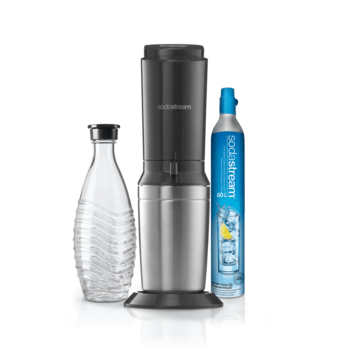 Sodastream Sodastream Black Aqua Fizz with Glass Bottle