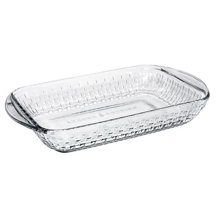 Anchor Hocking Square Glass Casserole Dish 8 X 8 Baking Dishes Clear Glass  Bakeware Anchor Hocking Baking Dish Sq Cake Pan 8x8 Bakeware 