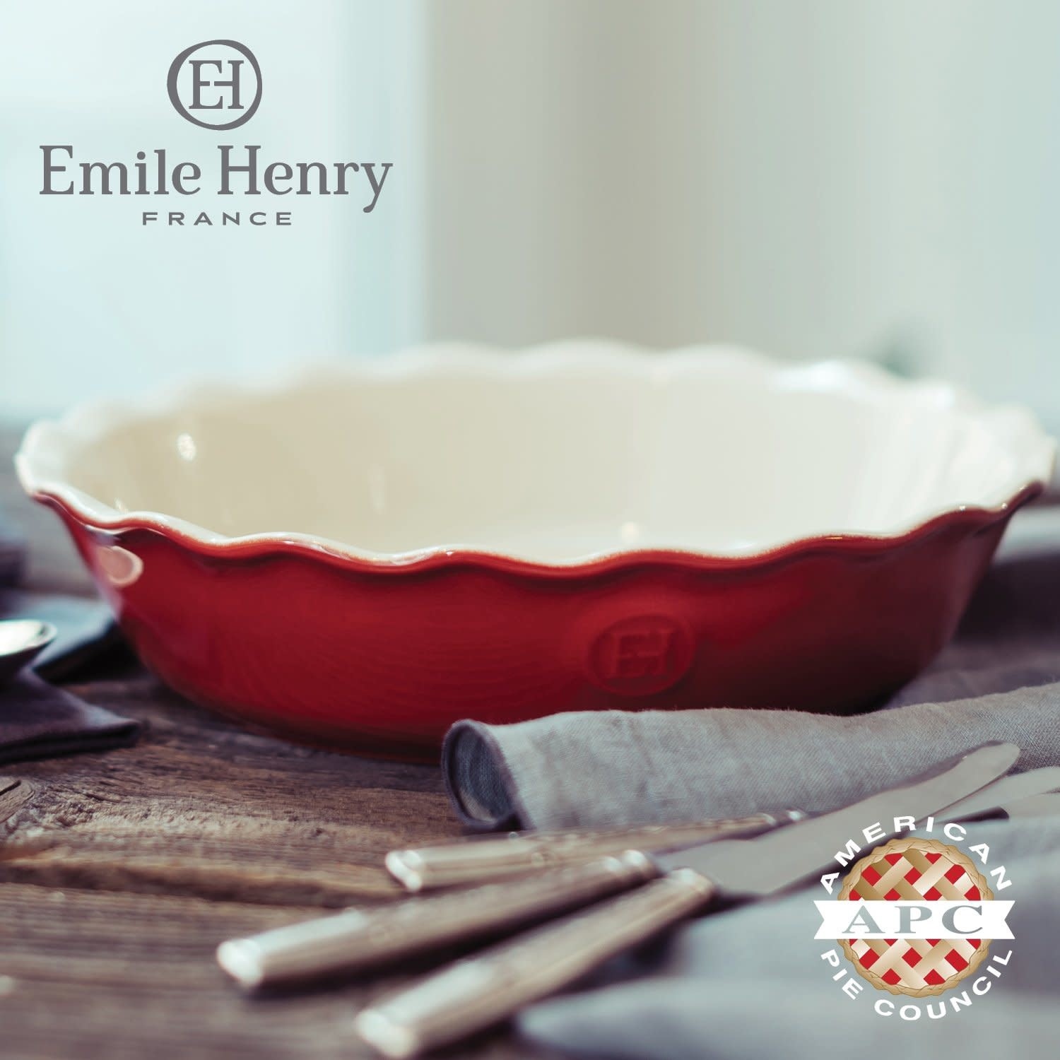 Emile Henry Mixing Bowl Small / Burgundy