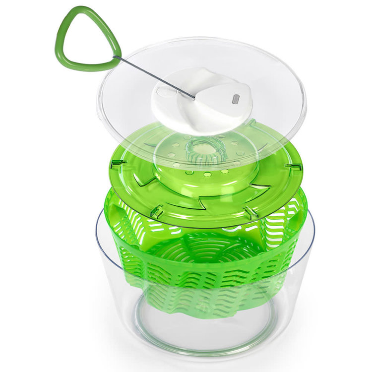 Large Green Pull Salad Spinner