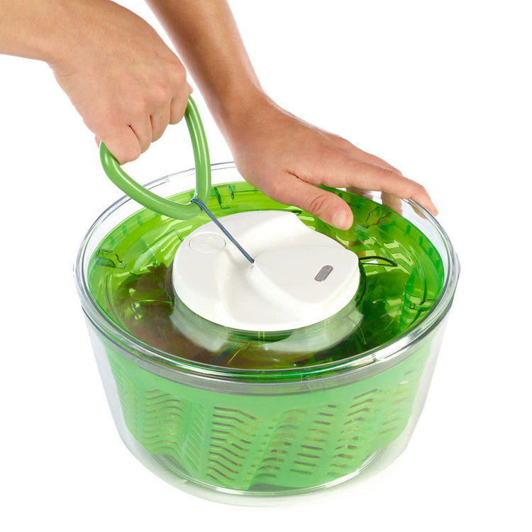 Large Green Pull Salad Spinner