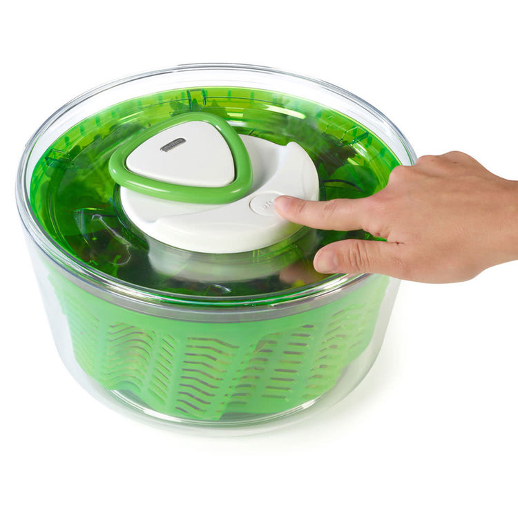 Large Green Pull Salad Spinner
