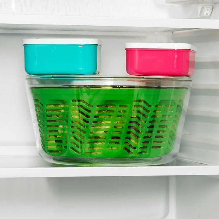 Large Green Pull Salad Spinner