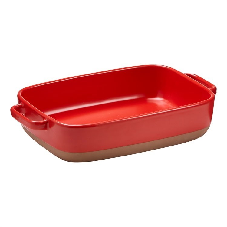 baking dish, red 13.6x8.25” (oven safe to 480F) BO ETA? Whisk