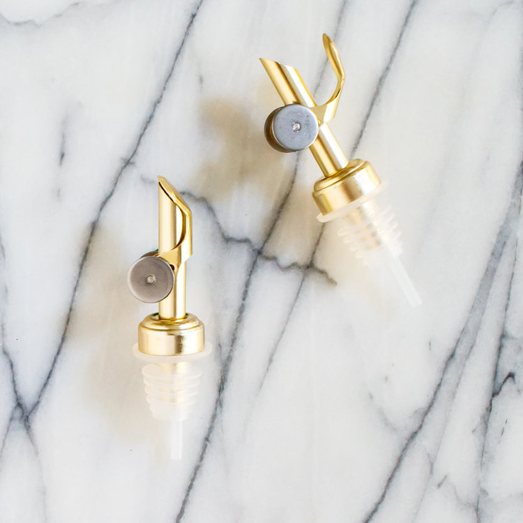 Gold Pourers, set of 2