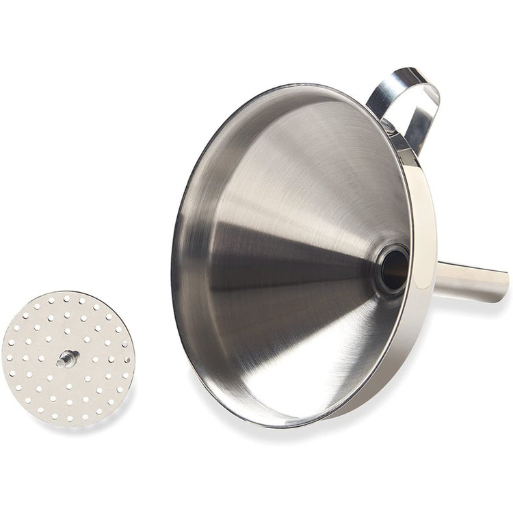 Stainless Steel Straining Funnel