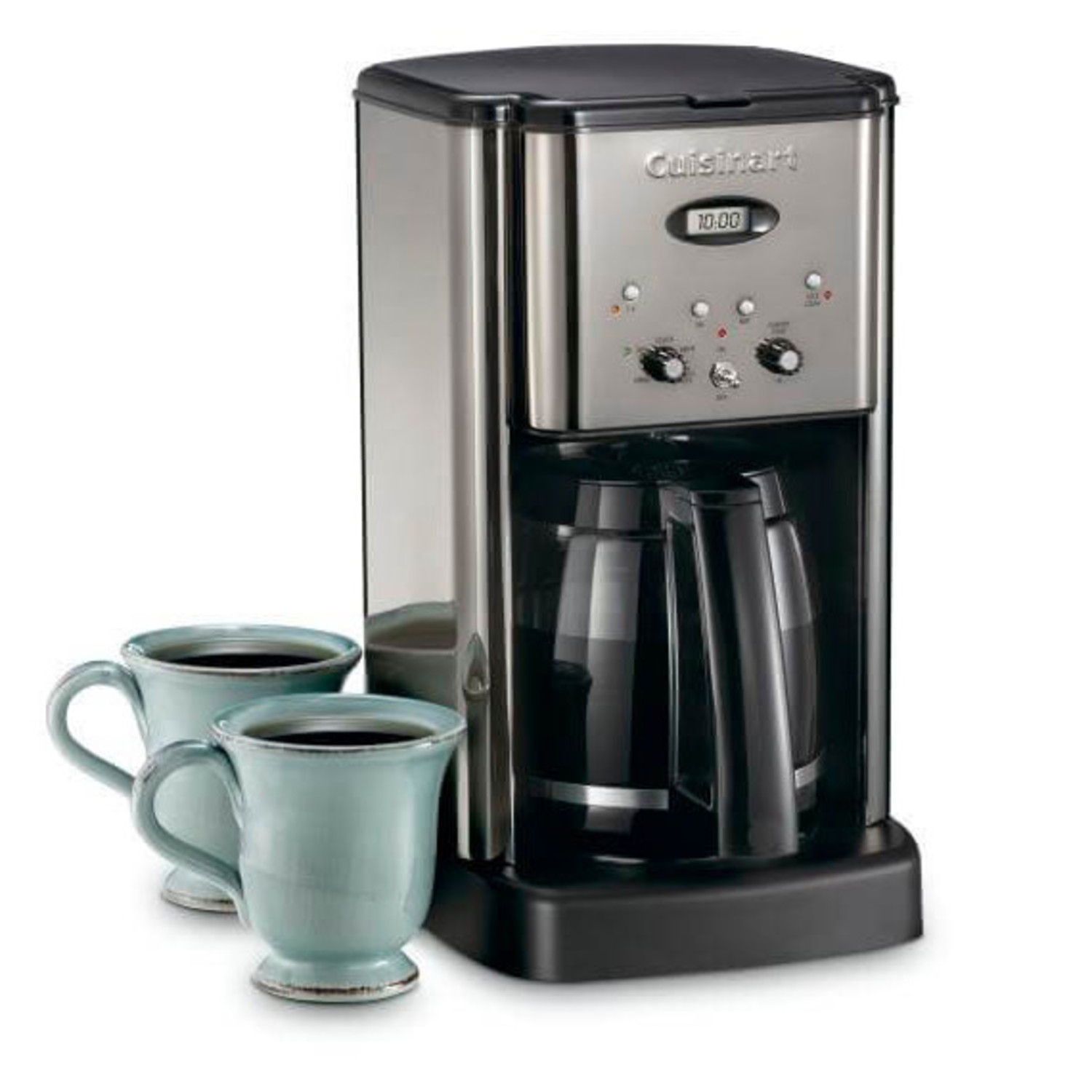 Cuisinart 12-Cup Stainless Steel Drip Coffee Maker in the Coffee Makers  department at