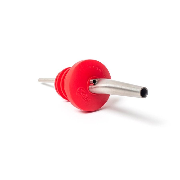 Merlot Red Infusing Bottle with Measurements and Lid & Pour Spout