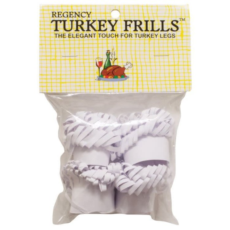 Turkey Frills, set of Six