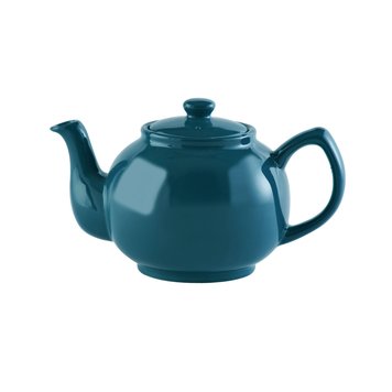6 Cup Deep Teal Teapot