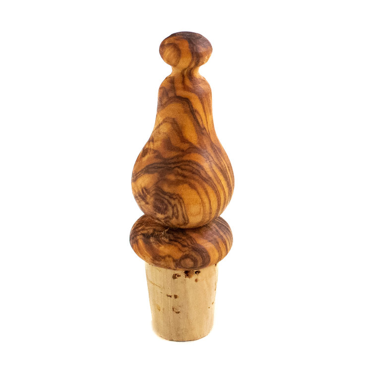 Olive Wood Bottle Stopper