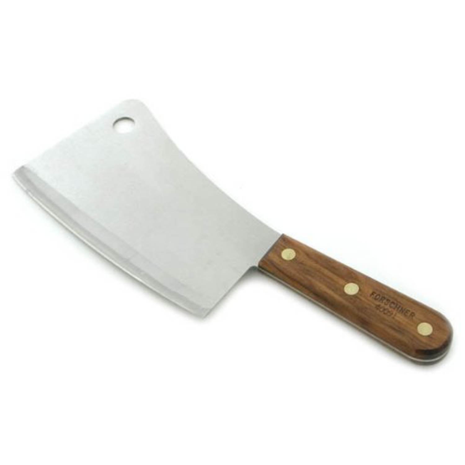 Mini Cleaver Knife Stainless Steel With Wood Handle 