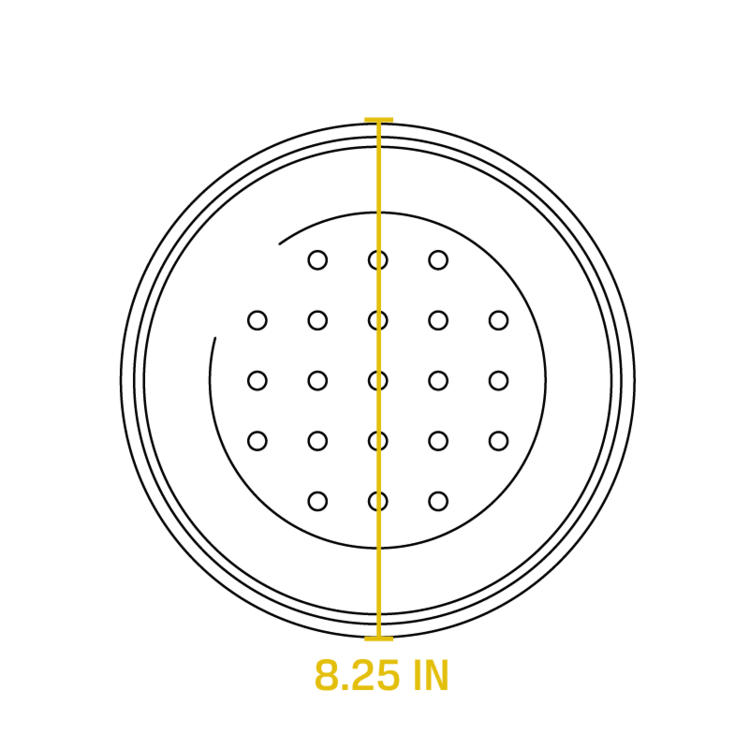 Lodge Lodge 8" Pre-Seasoned Cast Iron Lid