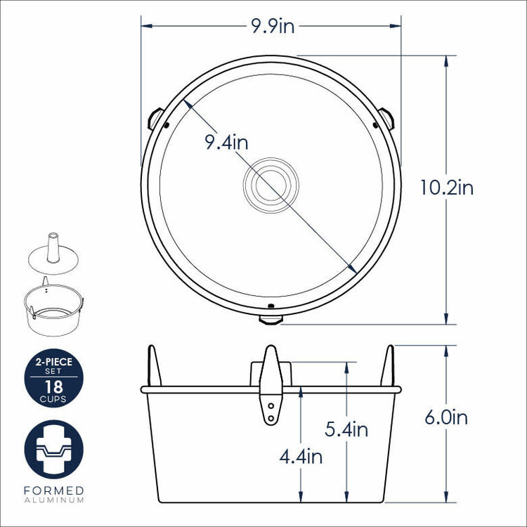 Nordic Ware Nordic Ware Angel Food Pan