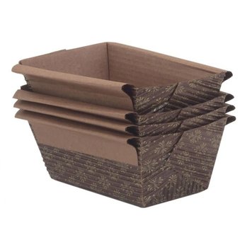 1/4 lb Bread Loaf Liners, set of 4