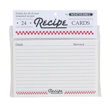 Recipe Cards