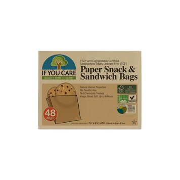 Natural Sandwich Bags, set of 48