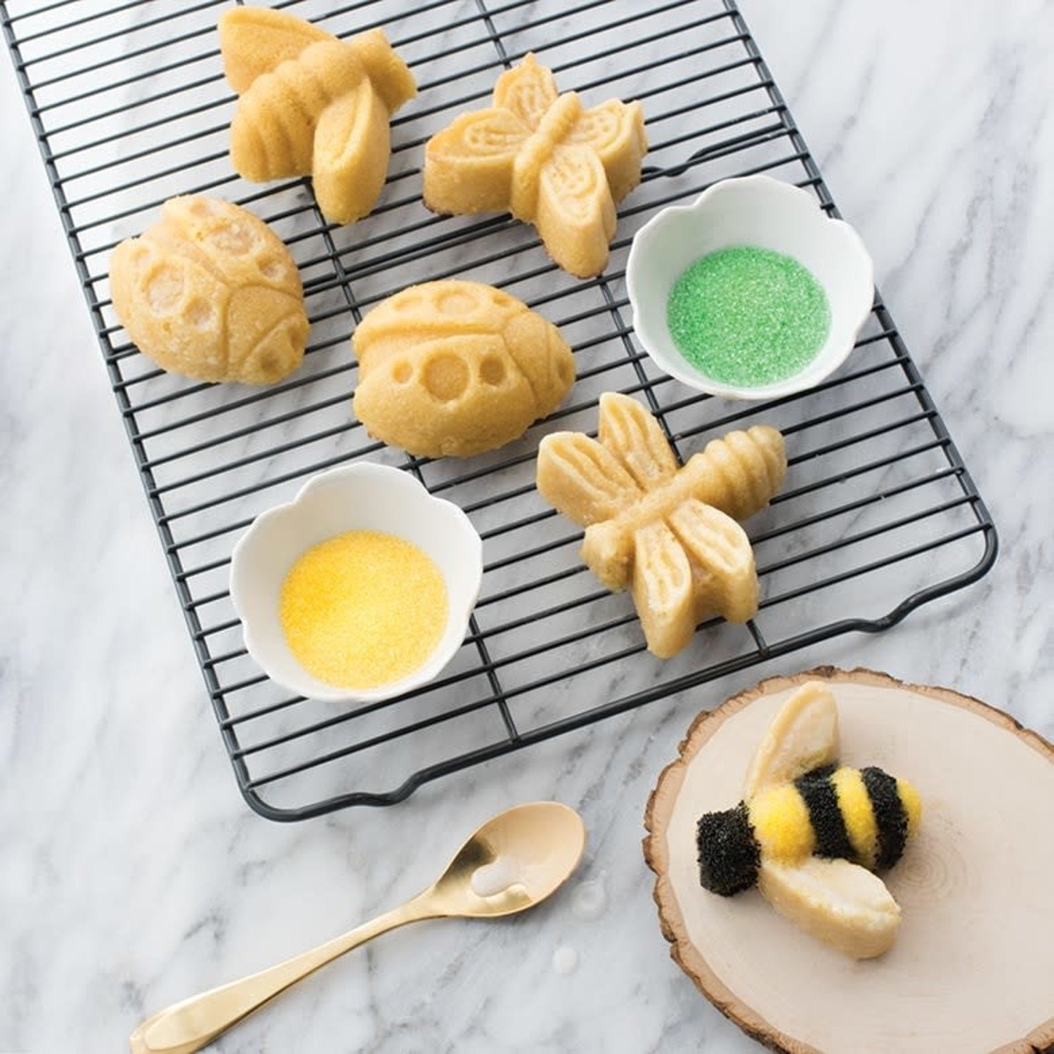 Nordic Ware Filled Cupcake Pan - Muffin Pan - Mini Bundt Cake Pan -  Birthday Parties