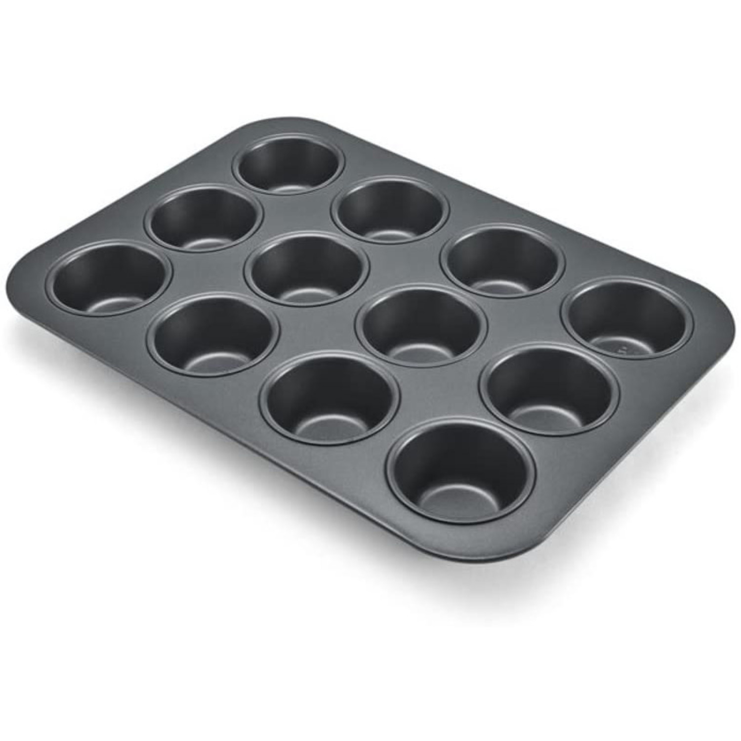 Nordic Ware - Naturals 12 Cavity Muffin / Cupcake Pan with High-Domed Lid