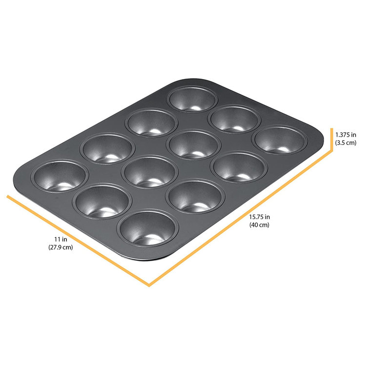 Chicago Metallic 12-cavity Muffin Pan