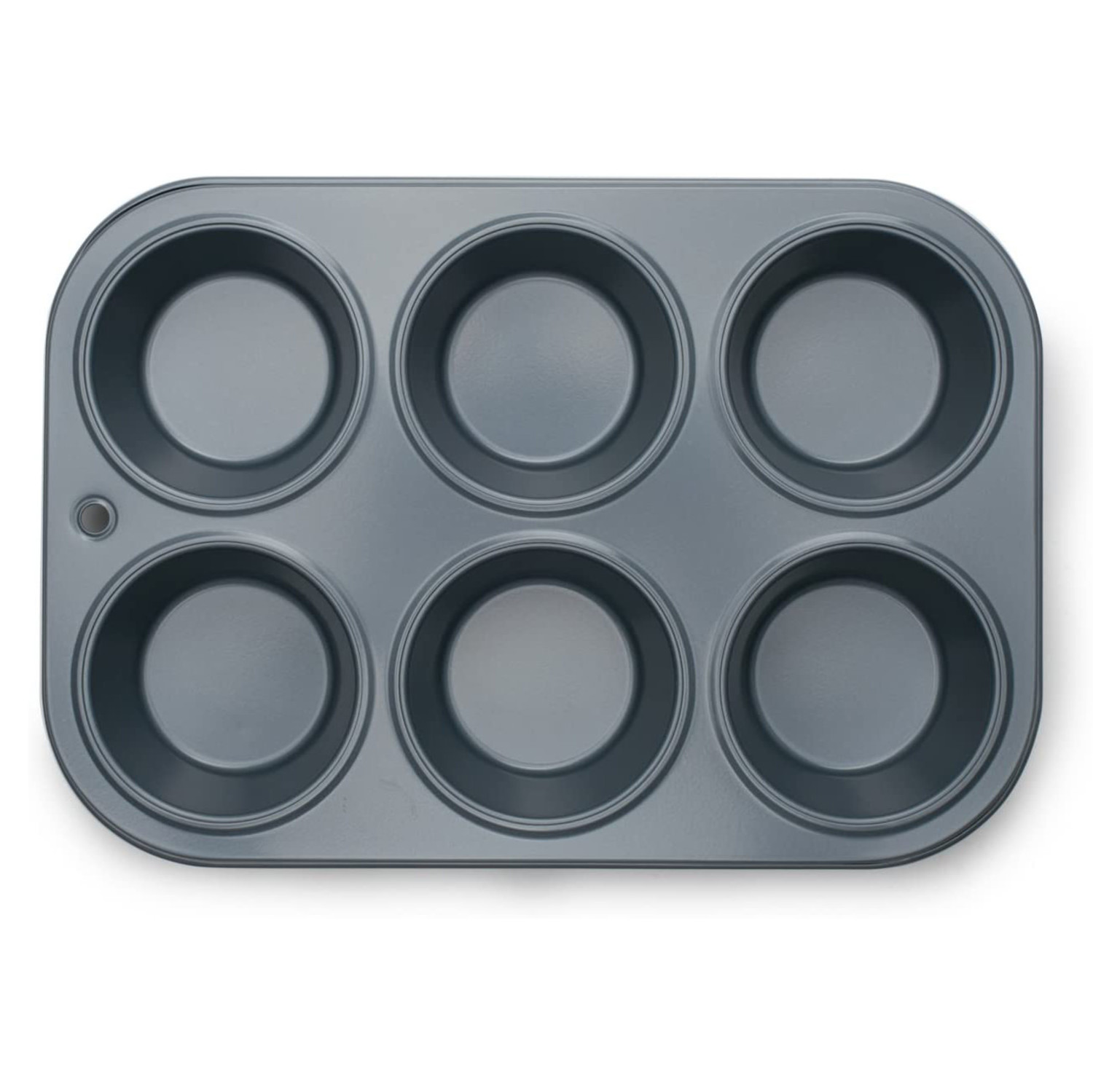  Fox Run 4867 Muffin Pan, 6 Cup, Stainless Steel: Stainless  Steel Muffin Tin For Large Muffins: Home & Kitchen