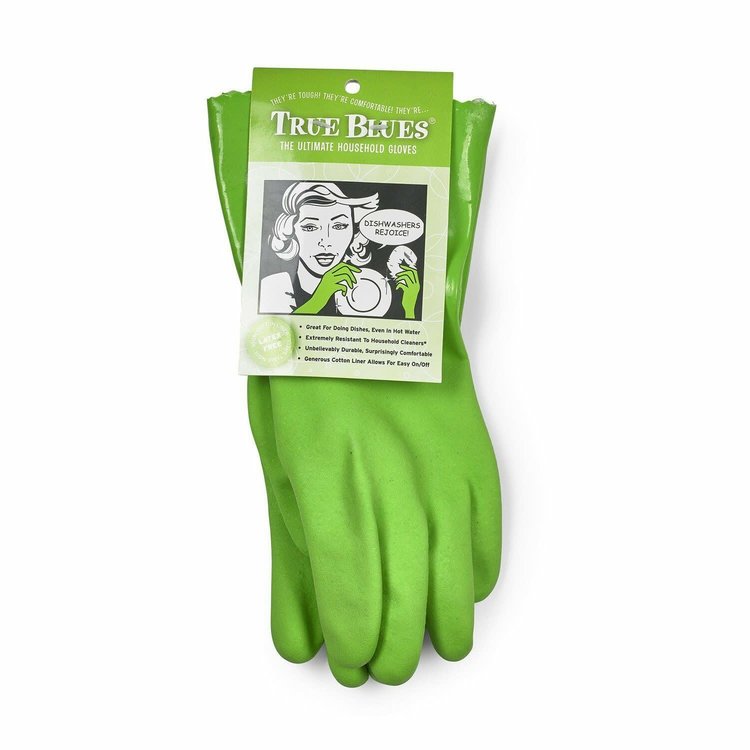 Small Green Dish Gloves