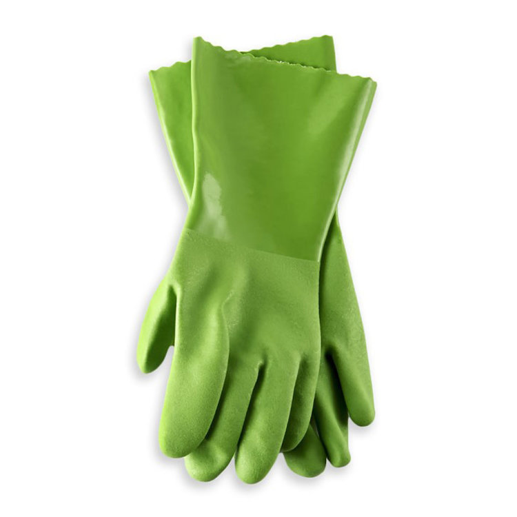 Small Green Dish Gloves
