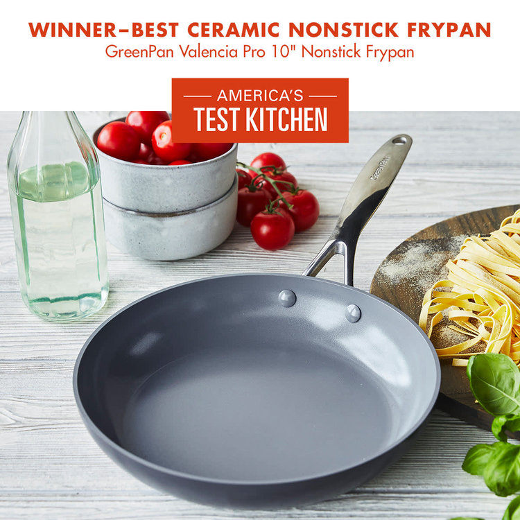 Green Pan 10" Valencia Pro Ceramic & Hard Anodized Frying Pan