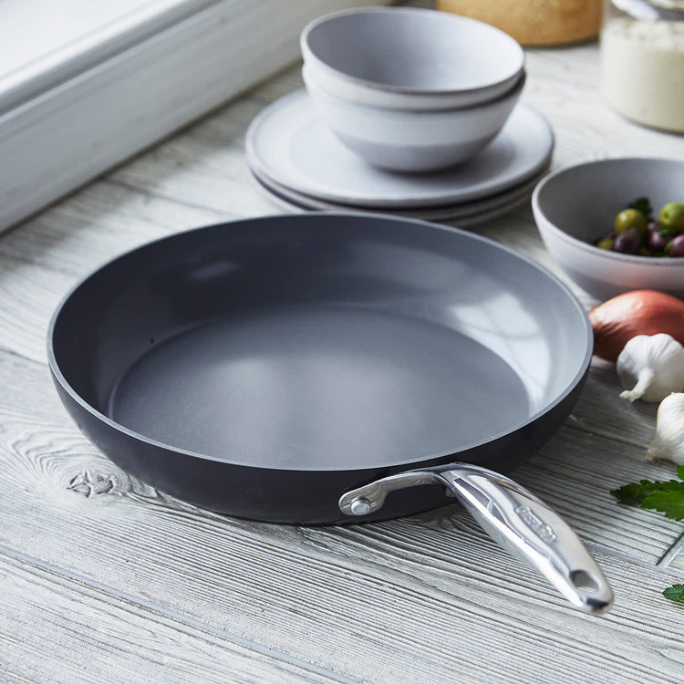 Green Pan 12" Valencia Pro Ceramic & Hard Anodized Frying Pan