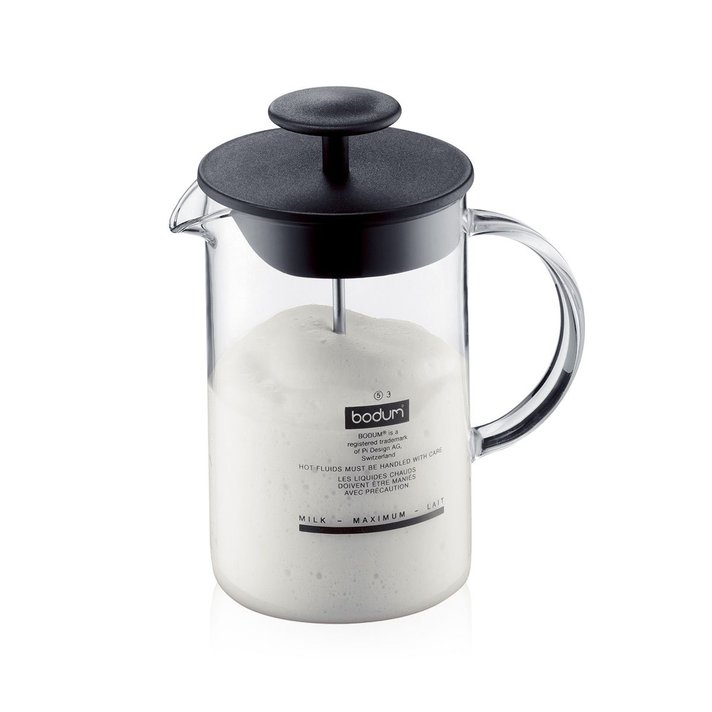 Aerolatte Milk Frother Satin for making matcha latte