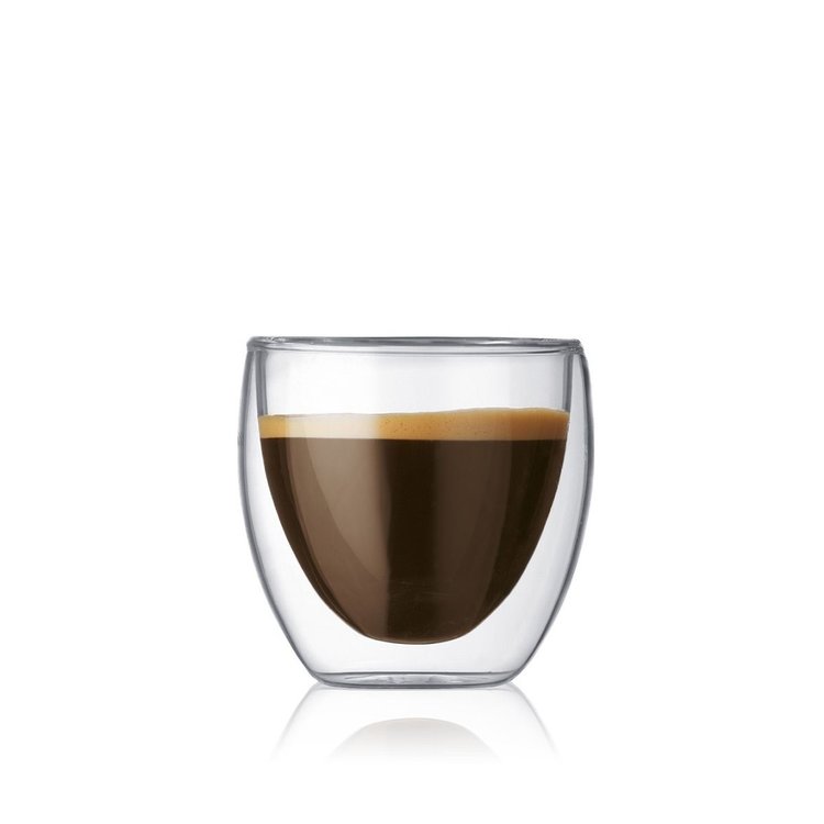 Bodum Bodum Espresso Double Wall Glasses, set of 2