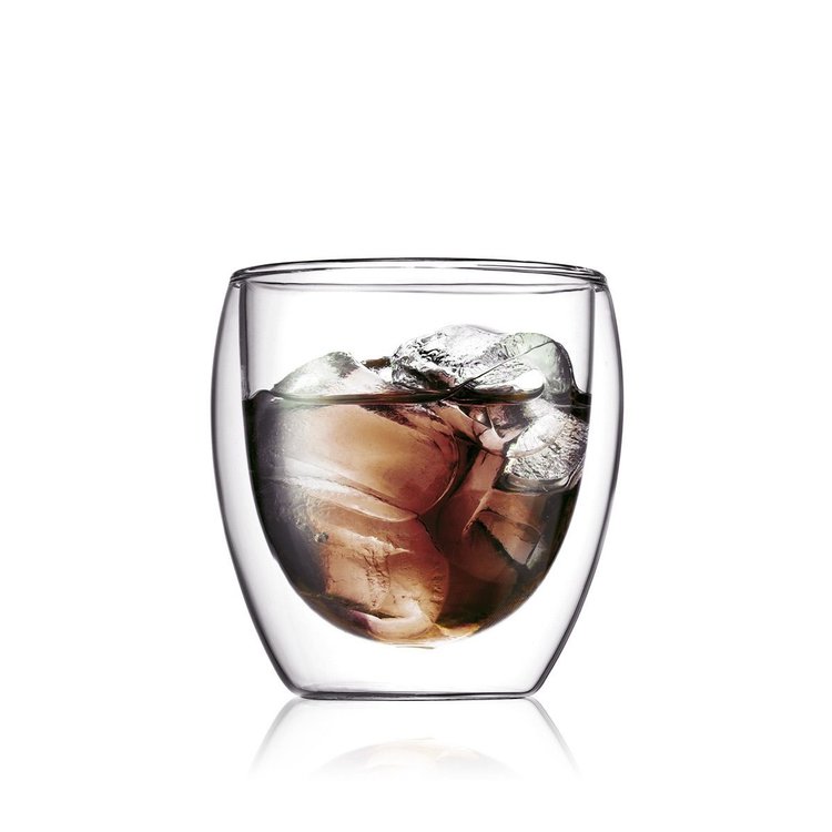 Bodum Bodum Short Double Wall Glasses, set of 2