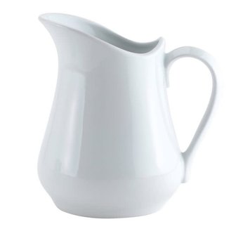 32oz White Pitcher