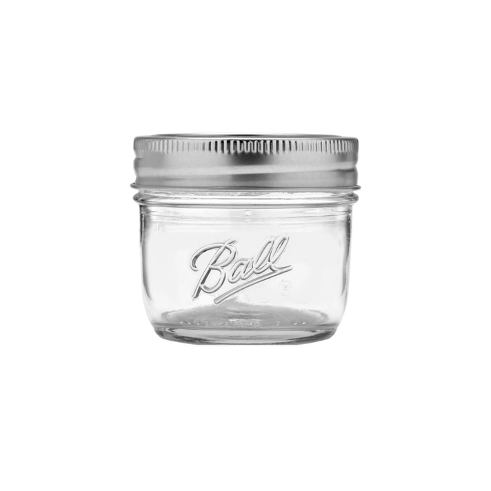 NMS 32 Ounce Glass Regular Mouth Mason Canning Jars - Case of 12 - With  Gold Lids