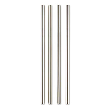 Straight Metal Straws