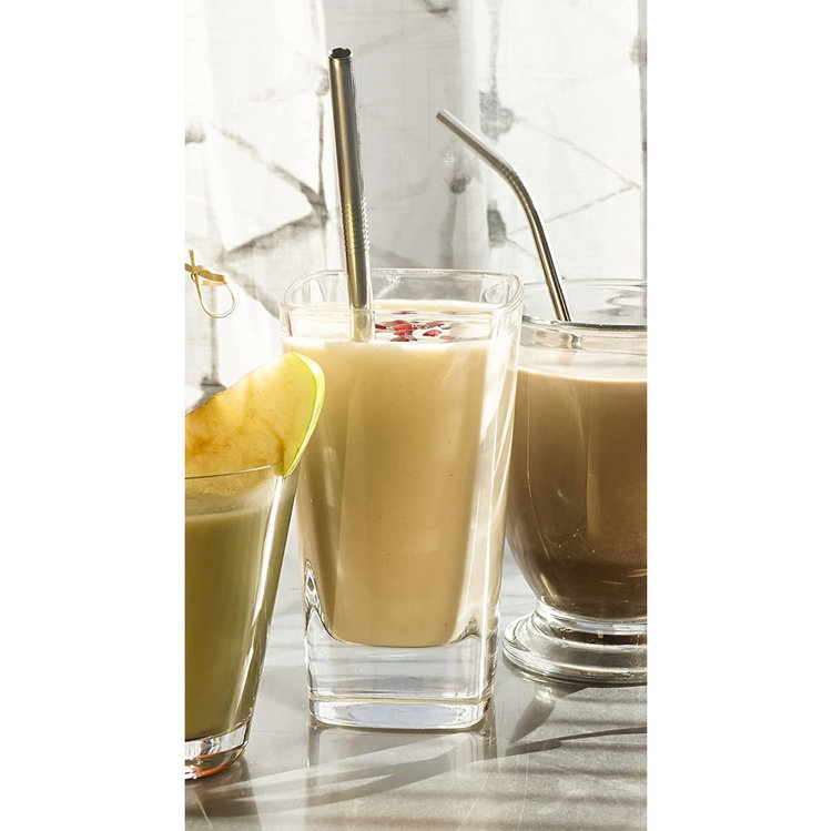 Straight Metal Straws